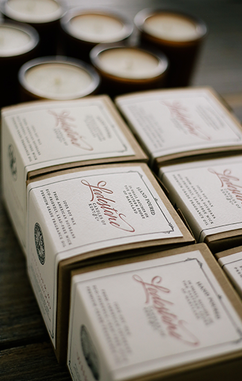 Lodestone Soy Wax Candle