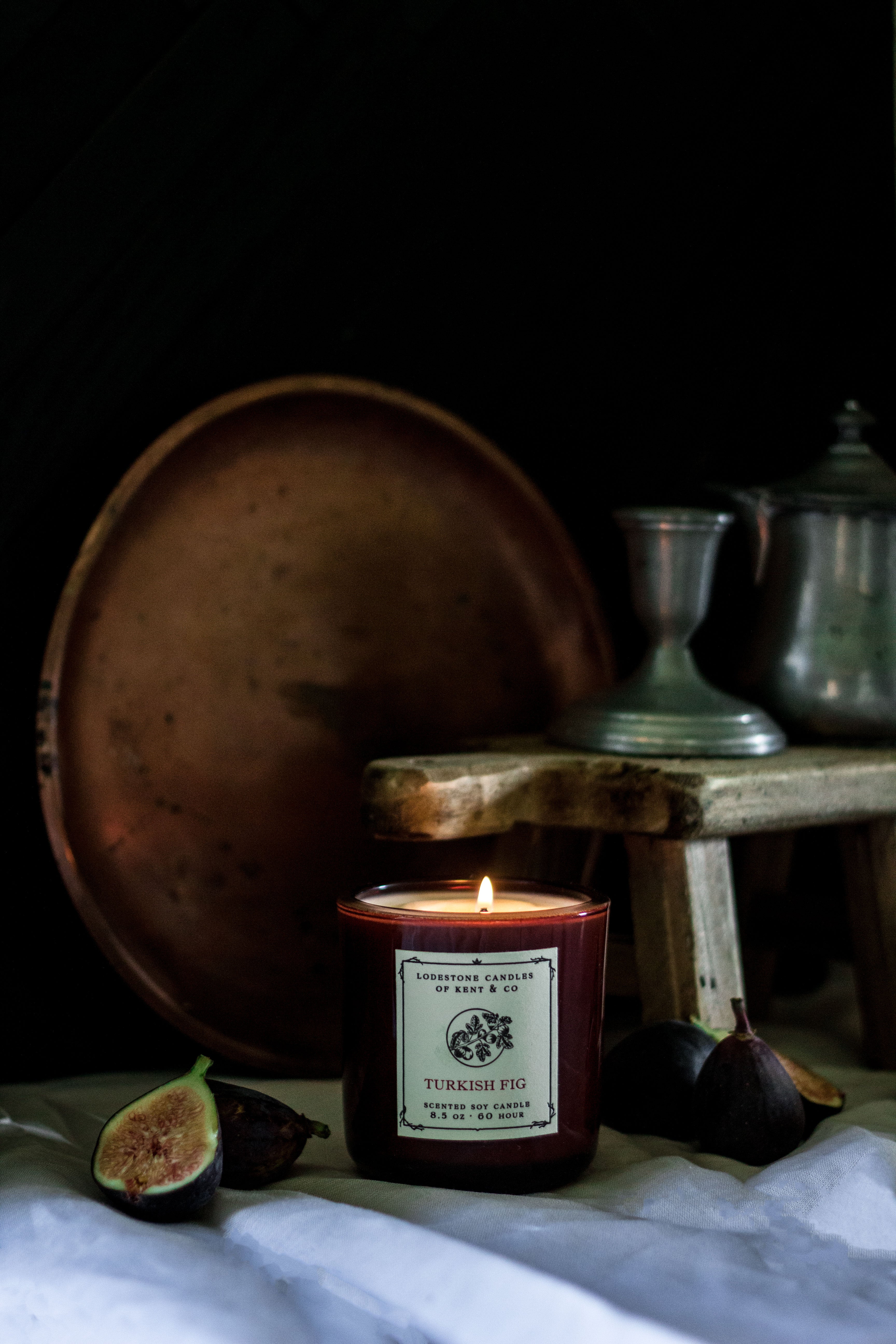 Turkish Fig soy wax candle