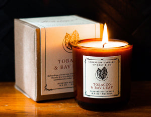 Tobacco & Bay Leaf - Lodestone Candles of Kent & Co.