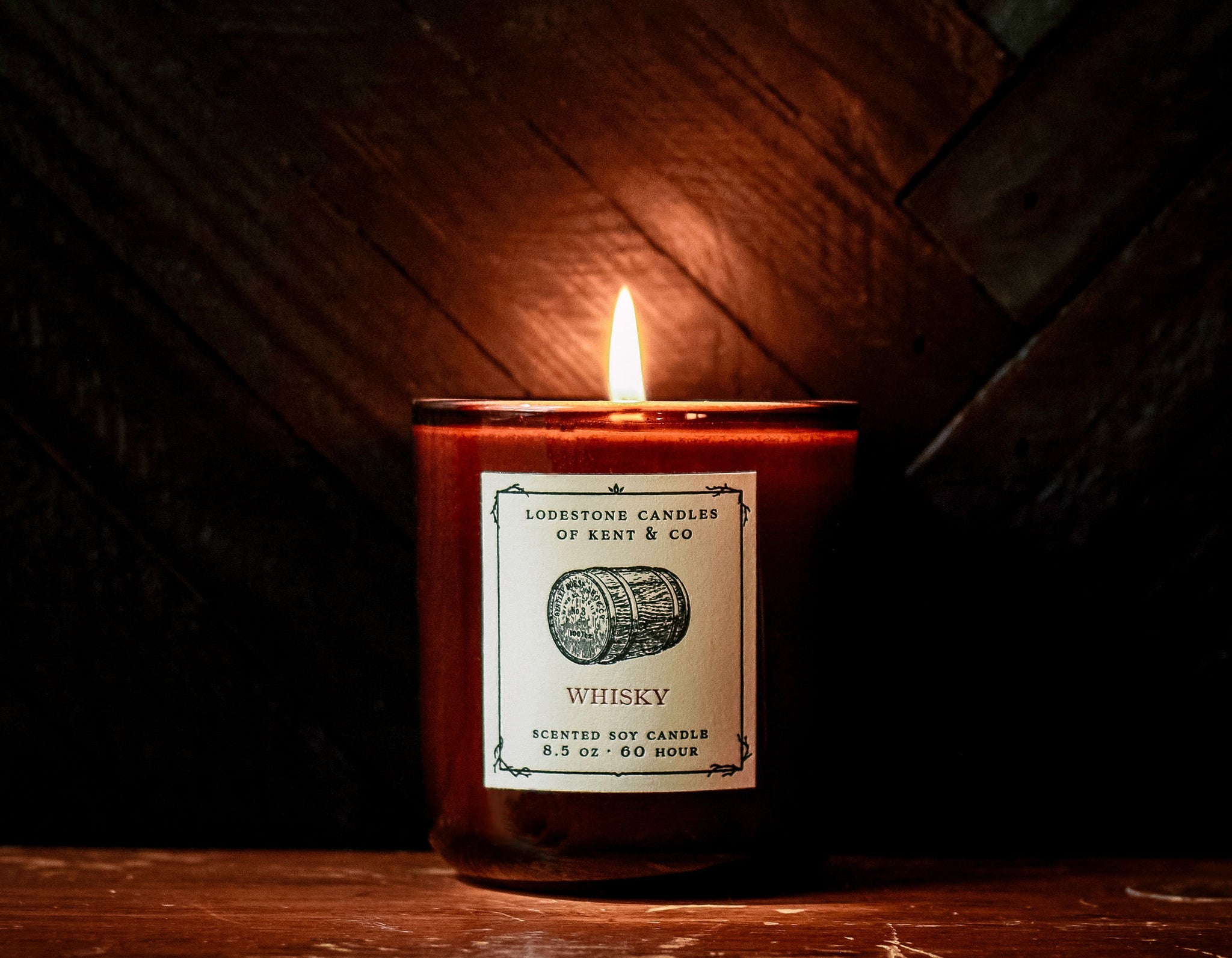 Whisky - Lodestone Candles of Kent & Co.