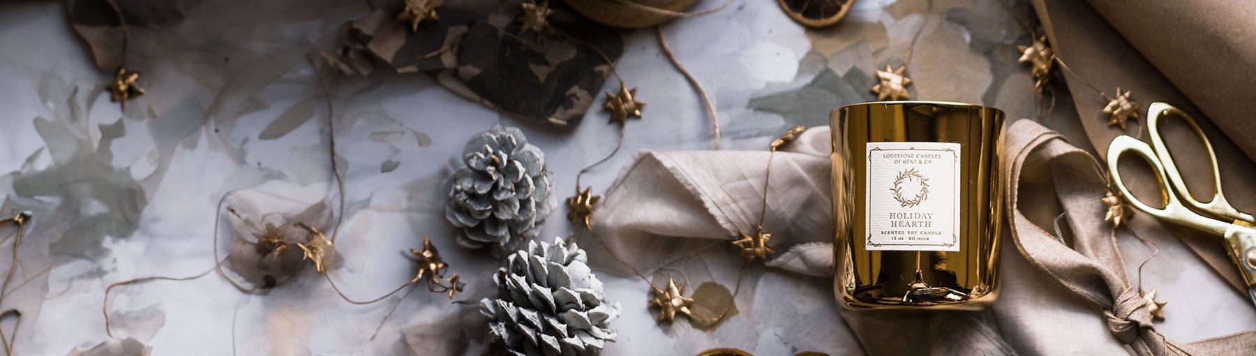 Winter Celebration | Embrace Winter's Embrace - Lodestone Candles of Kent & Co.