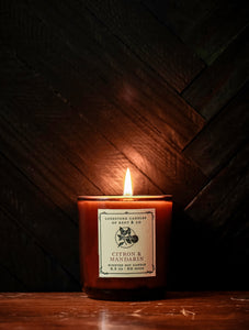 Imperfect Citron & Mandarin - Lodestone Candles of Kent & Co.