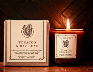 Tobacco & Bay Leaf - Lodestone Candles of Kent & Co.